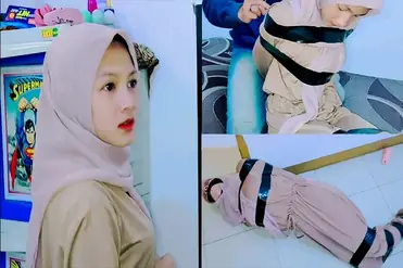 Bokep Jilbab Outdoor Salwa Liar Ganas poster